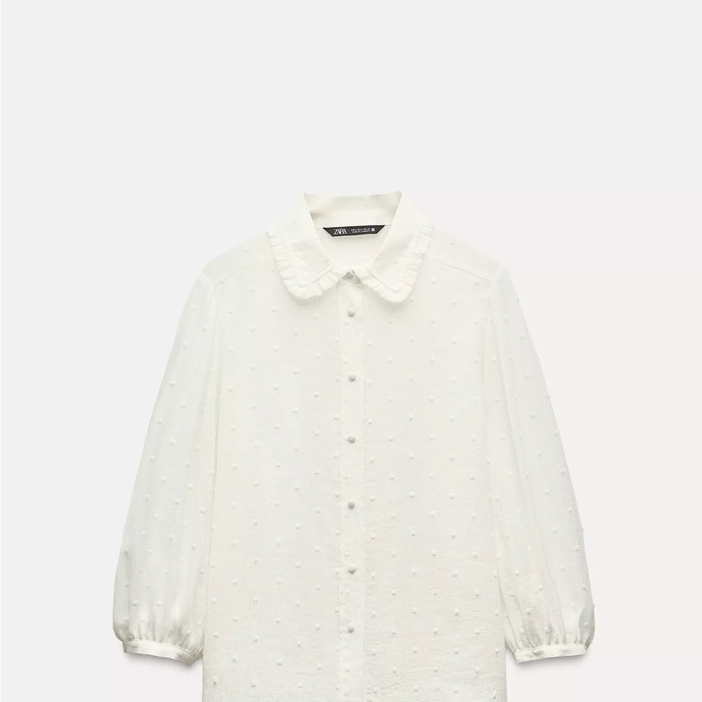 NWOT Zara button down blouse